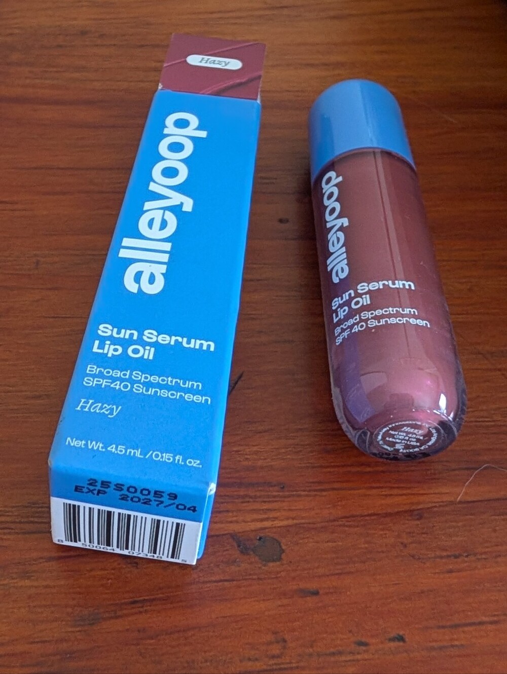 NIB alleyoop Sun Serum SPF Lip Oil FULL SIZE - Picture 6 of 6
